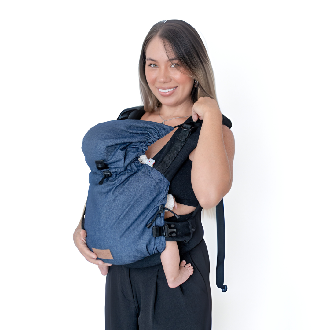 Babychila Classic Okiduppa –Mochila Portabebé Ergonómica- 4kg - Imagen 5
