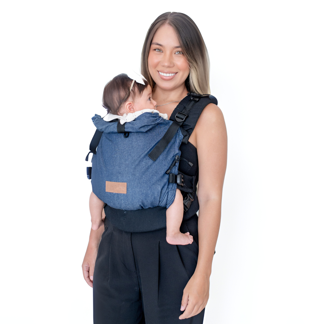 Babychila Classic Okiduppa –Mochila Portabebé Ergonómica- 4kg - Imagen 6